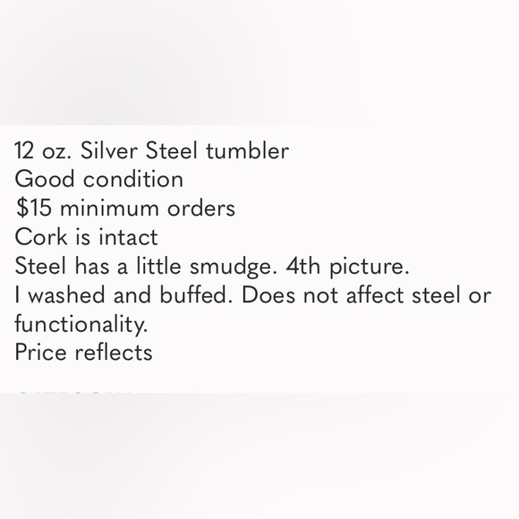 FREE WITH PURCHASE Starbucks Stainless Steel Coffee Tumbler - Picture 7 of 7